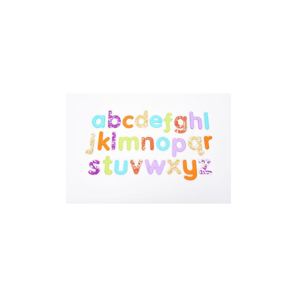 Sensosric letters glitter 26/pack