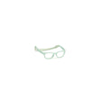Glasses for doll turquoise 10/pack