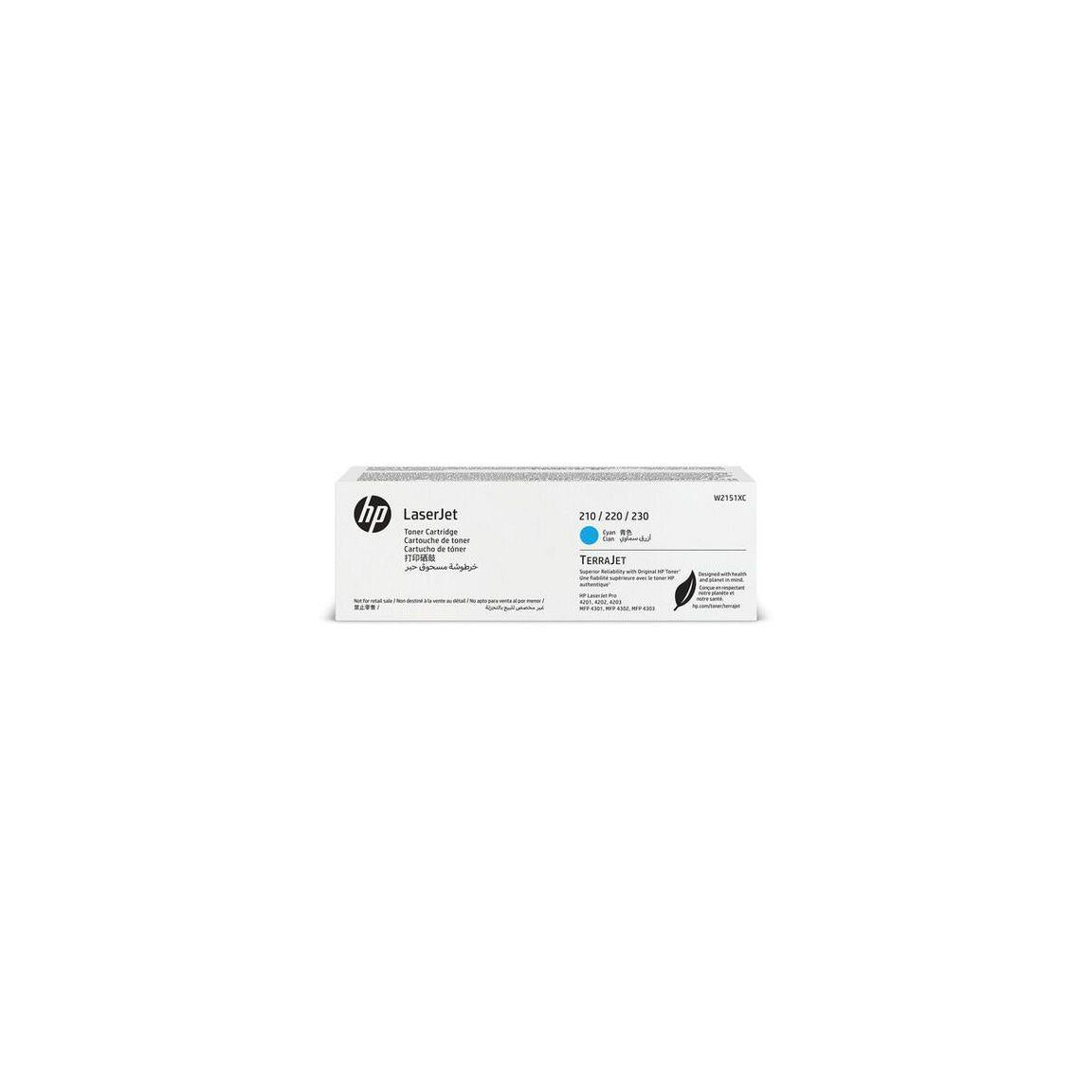 Toner HP W2151XC 5.5K cyan