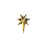 Metal star Bethlehem 35x25cm