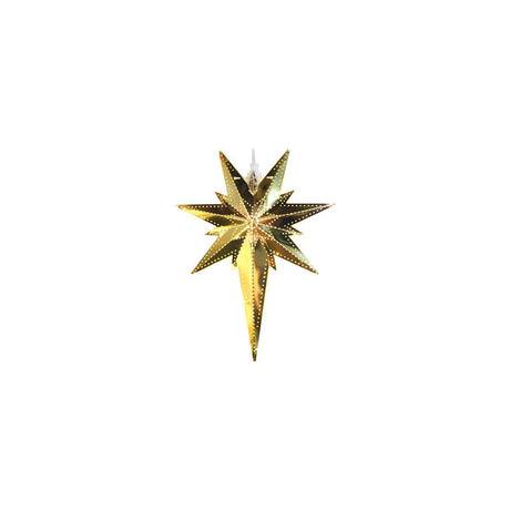 Metal star Bethlehem 35x25cm