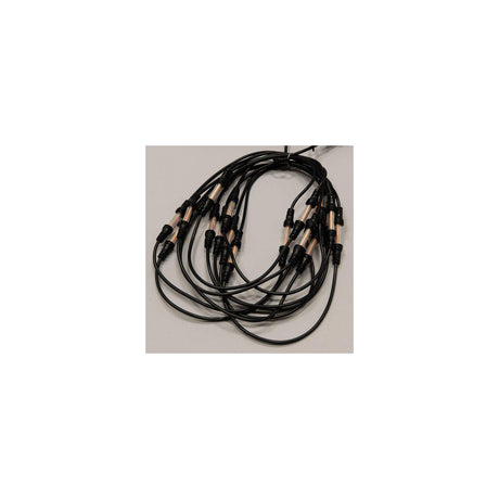 Light string 30 amber LED 9,57m black