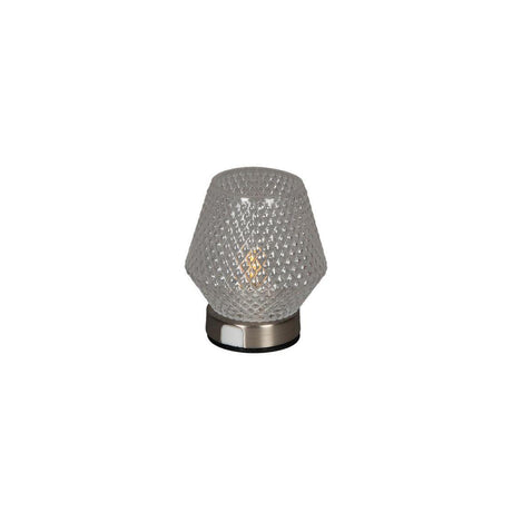 Candle lantern KONSTSMIDE LED 10x11cm glass