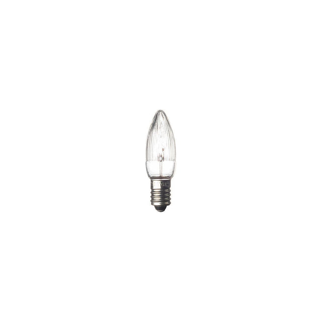 Spare bulb E10 14V 3W clear 3-pack