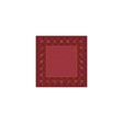 Cut cloth DUNI Rhombus 84x84cm red 20/pack