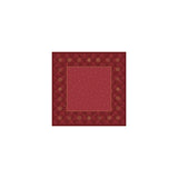 Cut cloth DUNI Rhombus 84x84cm red 20/pack