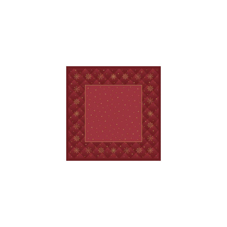 Cut cloth DUNI Rhombus 84x84cm red 20/pack