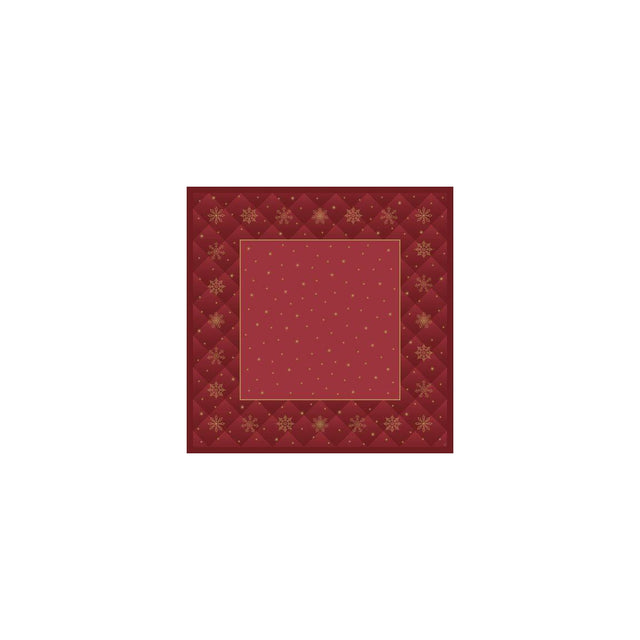 Cut cloth DUNI Rhombus 84x84cm red 20/pack