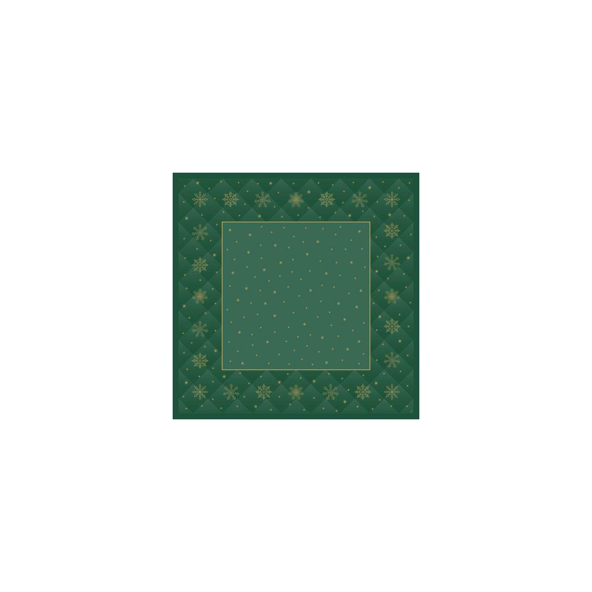 Cut cloth DUNI Rhombus 84x84cm green 20/pack