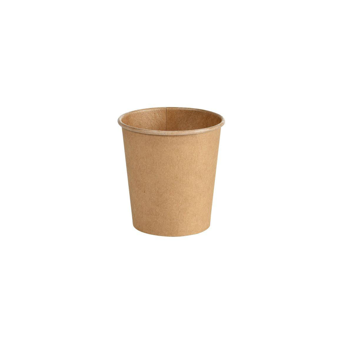 Paper cup DUNI 12cl brown 1000/krt