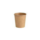 Paper cup DUNI 12cl brown 1000/krt