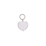 Keyrings Heart 10/pack