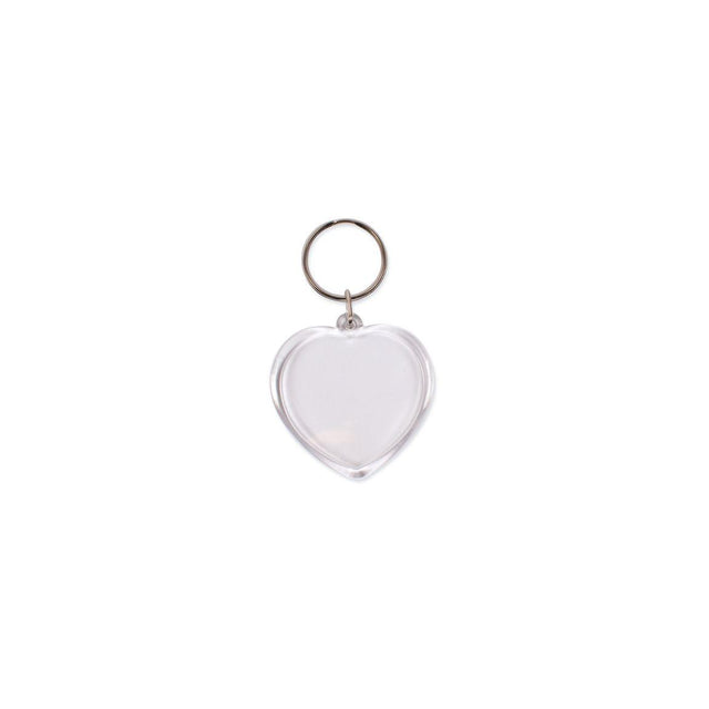 Keyrings Heart 10/pack