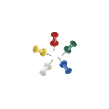 Map pins ACTUAL cylindrical white30/pc