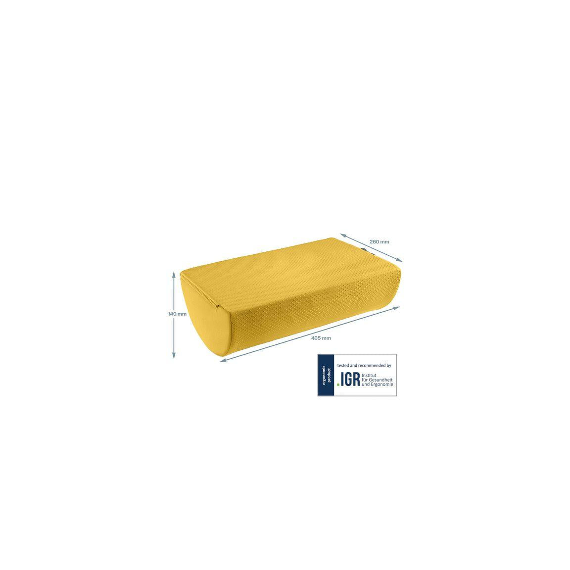 Footrest LEITZ Ergo Cosy yellow