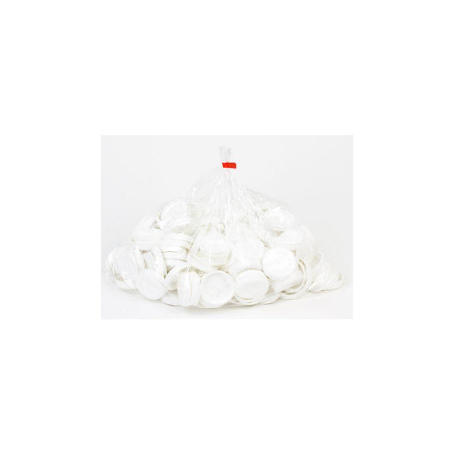 Plastic cap 50mm white