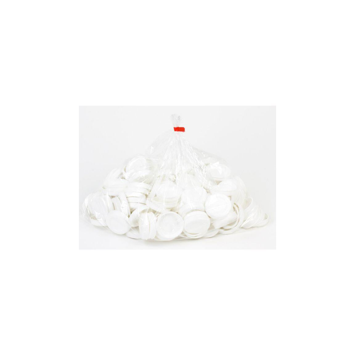 Plastic cap 80mm white