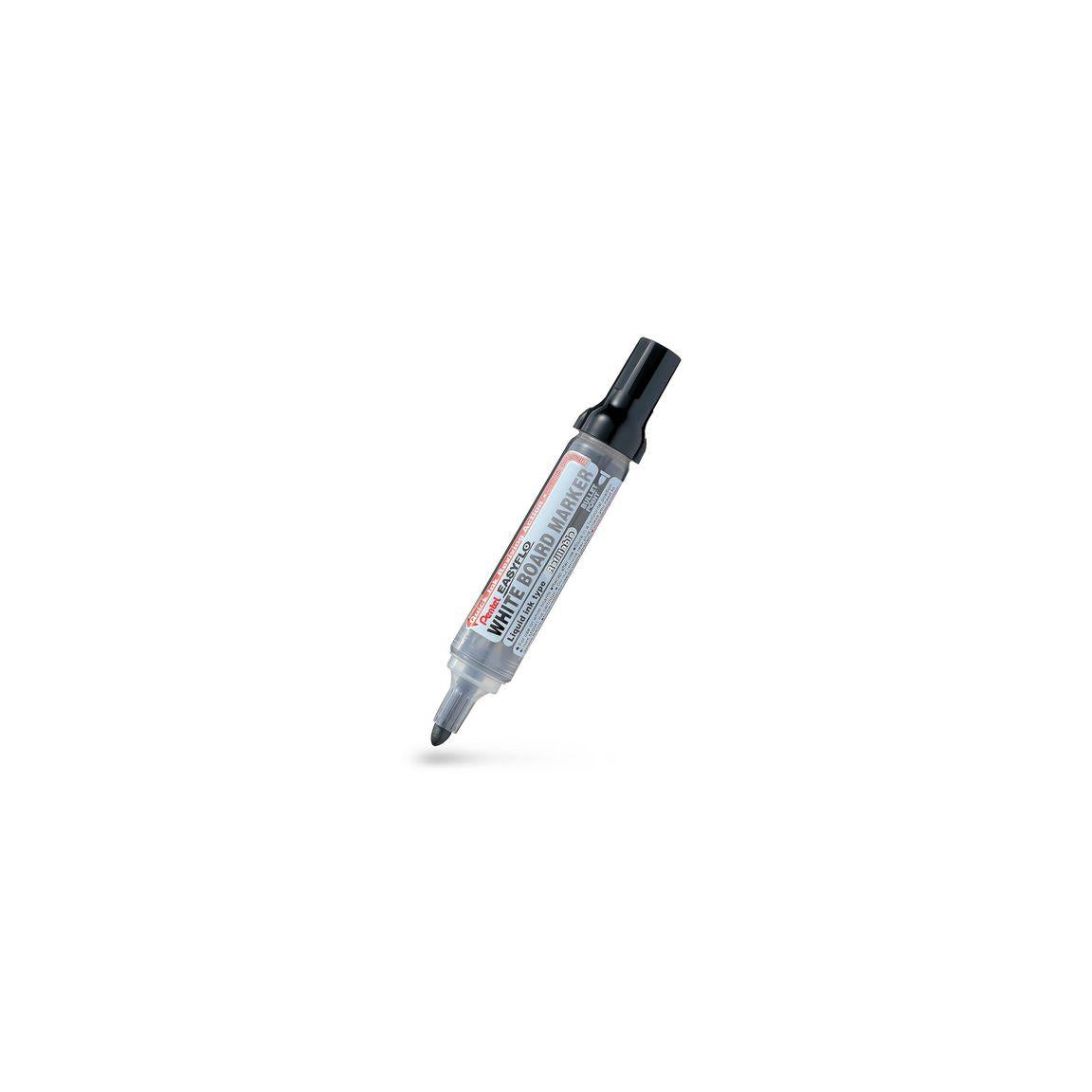 Whiteboard pen PENTEL MW50M round black