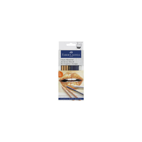 Ski pencils Faber Castell 6/pc
