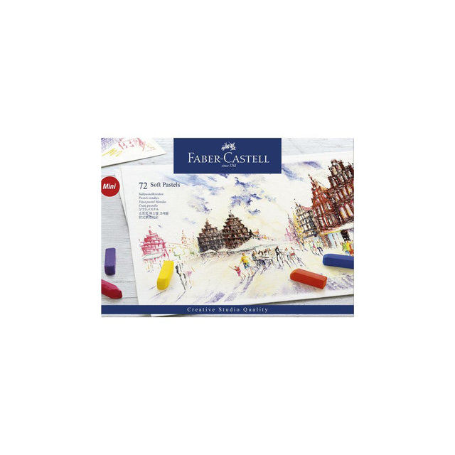 Pastel chalk Soft FABER CASTELL 72/pack