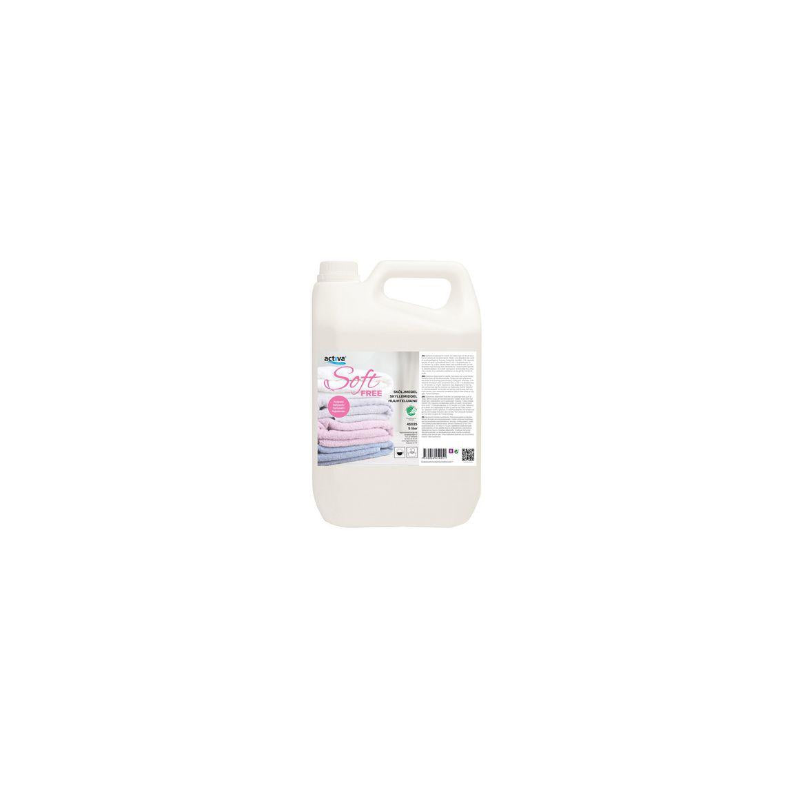 Fabric softener ACTIVA Soft Free 5L