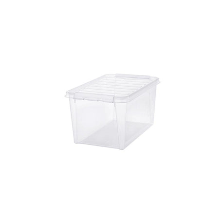 Storage box with lid 47L