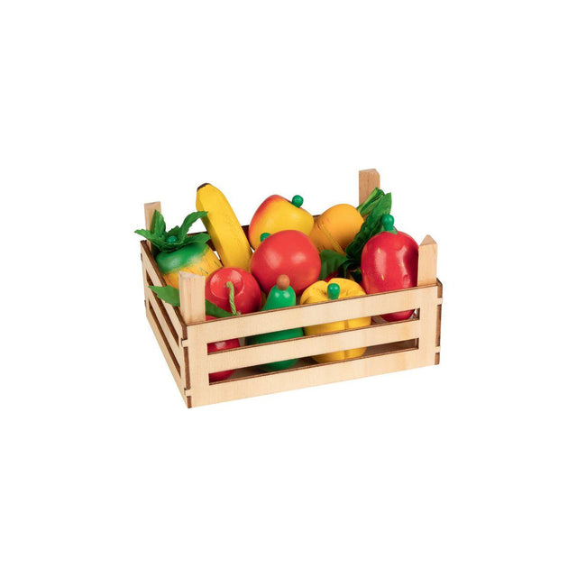 Wooden fruit and vegetable box