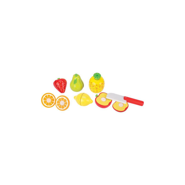 Play food divisible fruit in wood