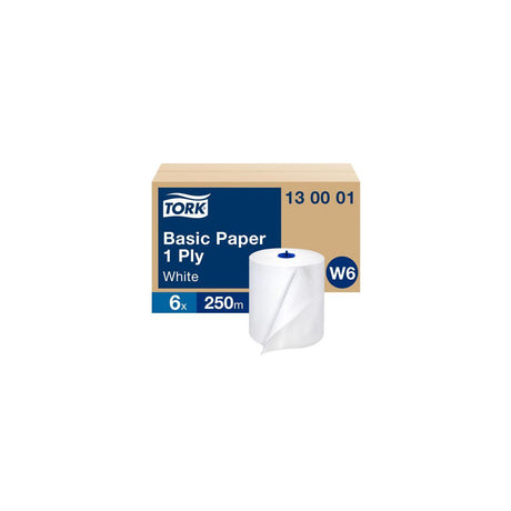Drying roll TORK Basic W6 1-ply 250m white