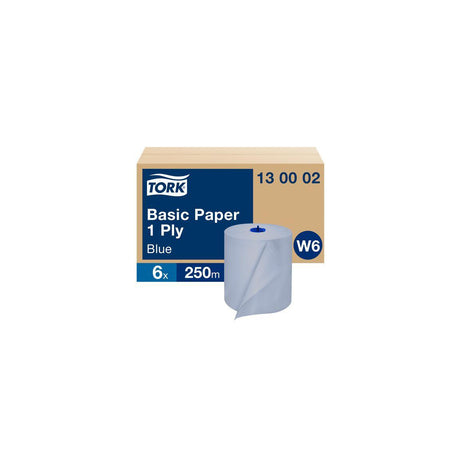 Drying roller TORK Basic W6 1-ply 250m blue