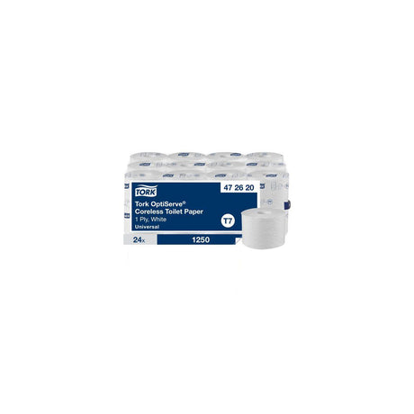Toilet paper TORK Uni T7 1-ply 24/crt