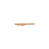 Cutlery Knife waxed wood 16cm 100/pc