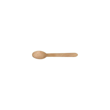 Cutlery Tablespoon waxed wood 16,5cm 100/pc