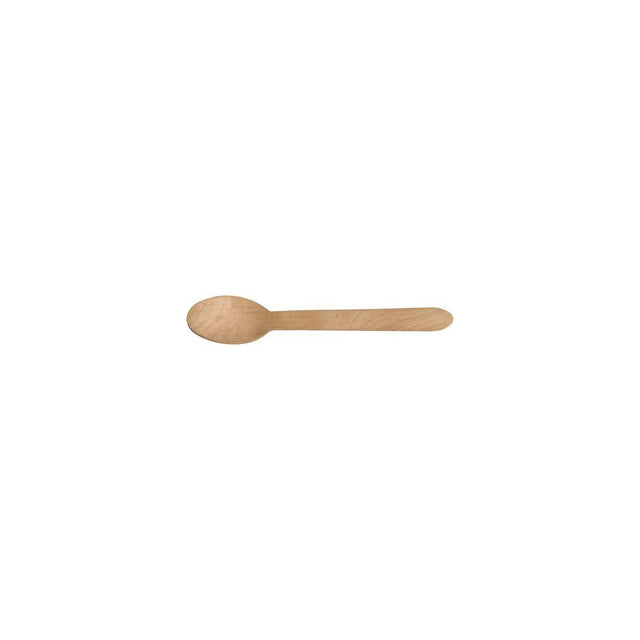 Cutlery Tablespoon waxed wood 16,5cm 100/pc