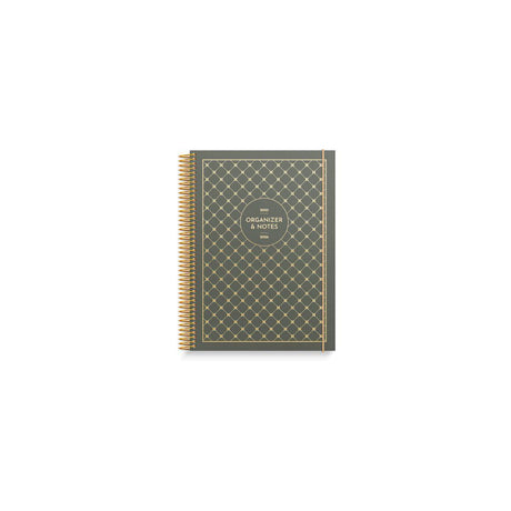 Calendar Organiser & Notes 25/26 green