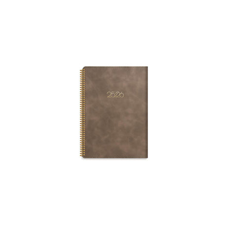 Calendar Study Twist mocca A5 25/26