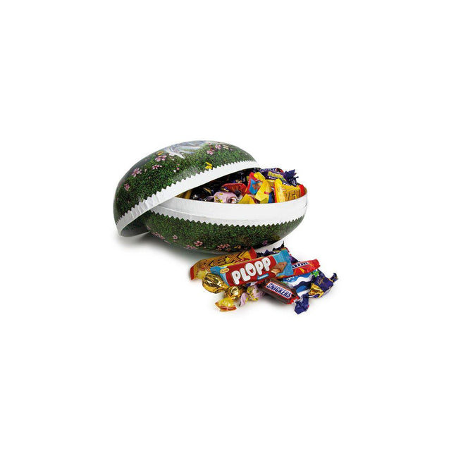 Easter egg 25cm wrapped candy 1,3kg