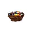 Candy Gift basket brown wrapped 1,5kg