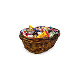 Candy Gift basket brown wrapped 2,5kg