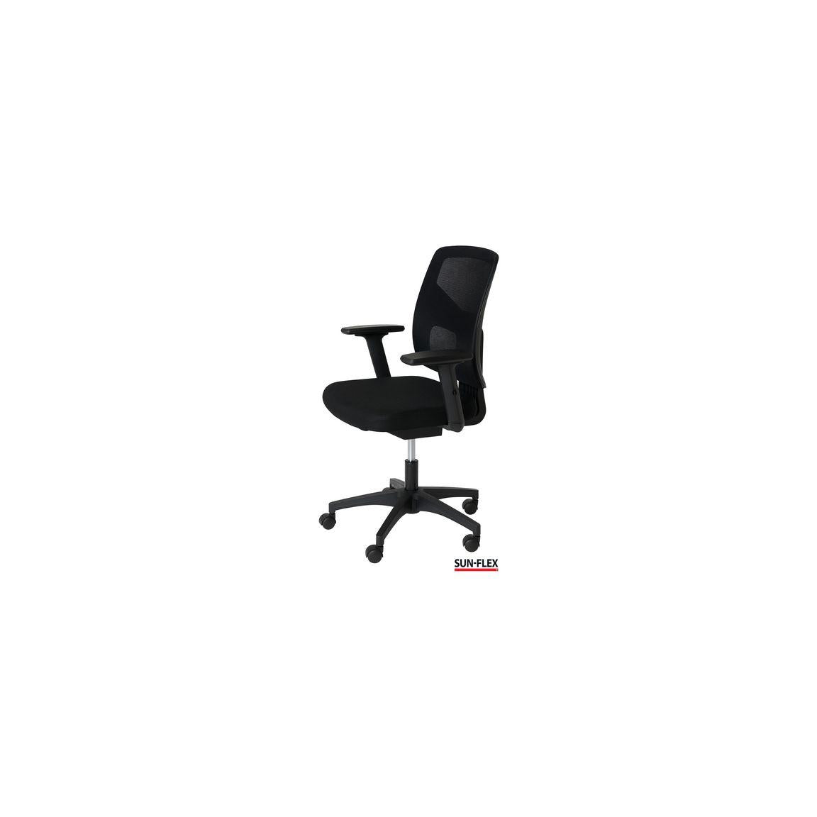 Office chair SUN-FLEX Mesh black