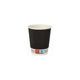 Paper cup PAPSTAR black 20cl 500/pack