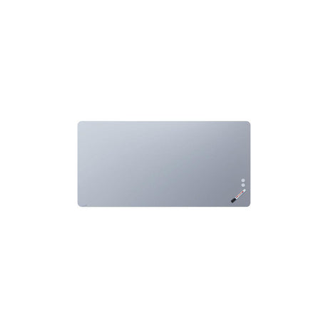 Glass board LEGAMASTER r.hörn 100x200cm bl