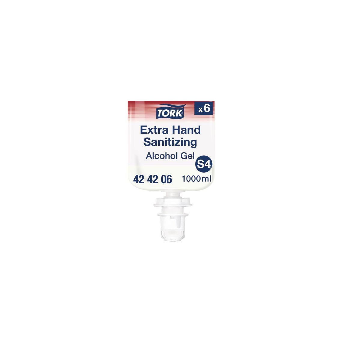 Hand sanitiser TORK Extra S4 Gel 1L