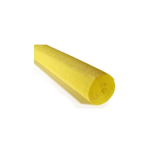 Heavy duty crepe paper 180gr Yellow