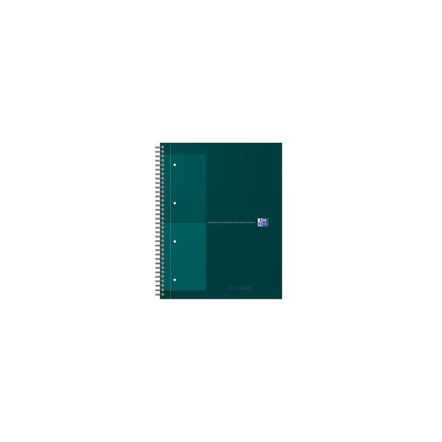 College pad Oxford Int.A4+ square green