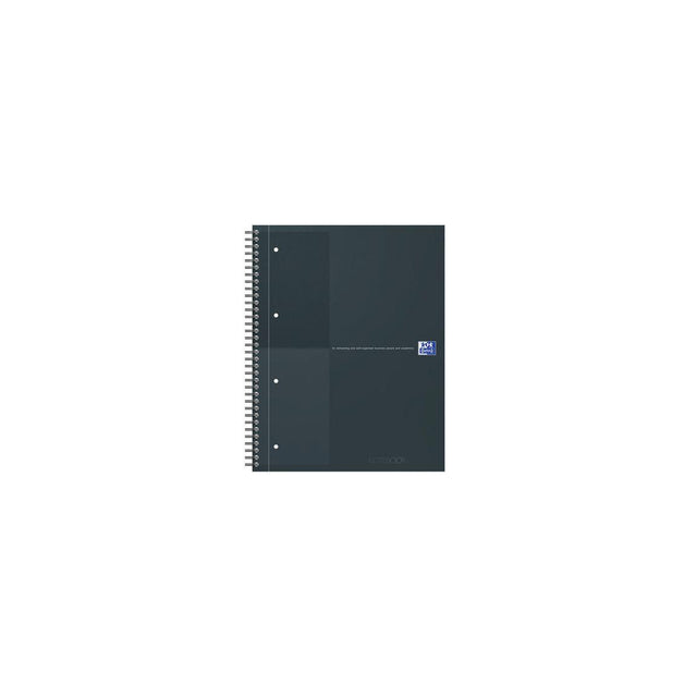 College pad Oxford Int.A4+ line black