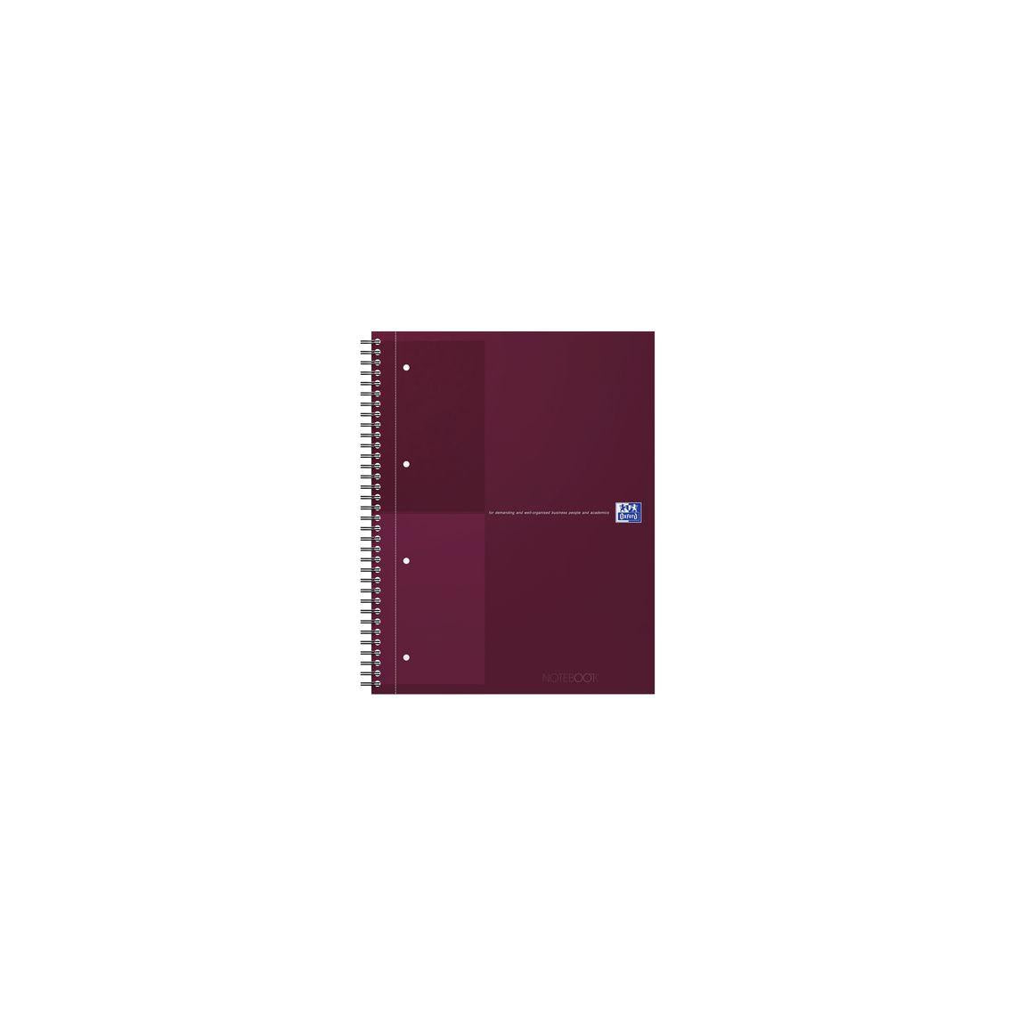 College pad Oxford Int.A4+ line red