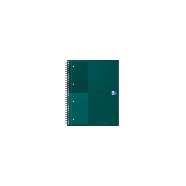 College pad Oxford Int.A4+ line green