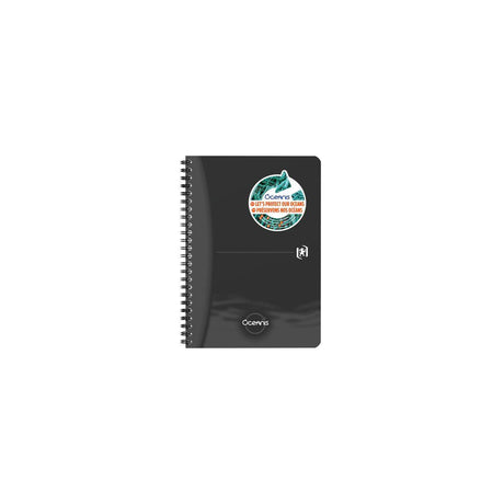 College notebook Oxford oce A5 square. Black colour