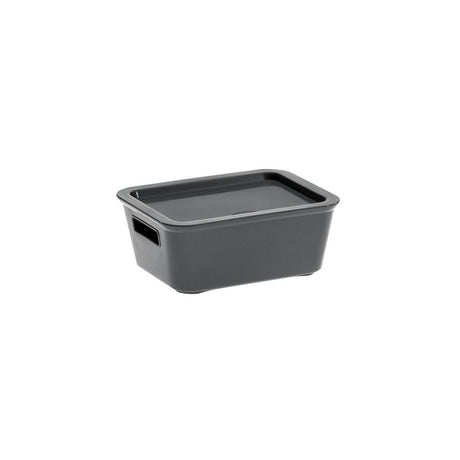 Plastic box CEP Bella plastic 1,18L grey